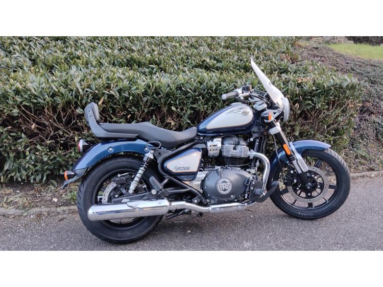 ROYAL ENFIELD SUPERMETEOR 650 CELESTIAL BLUE MOTORS 54
