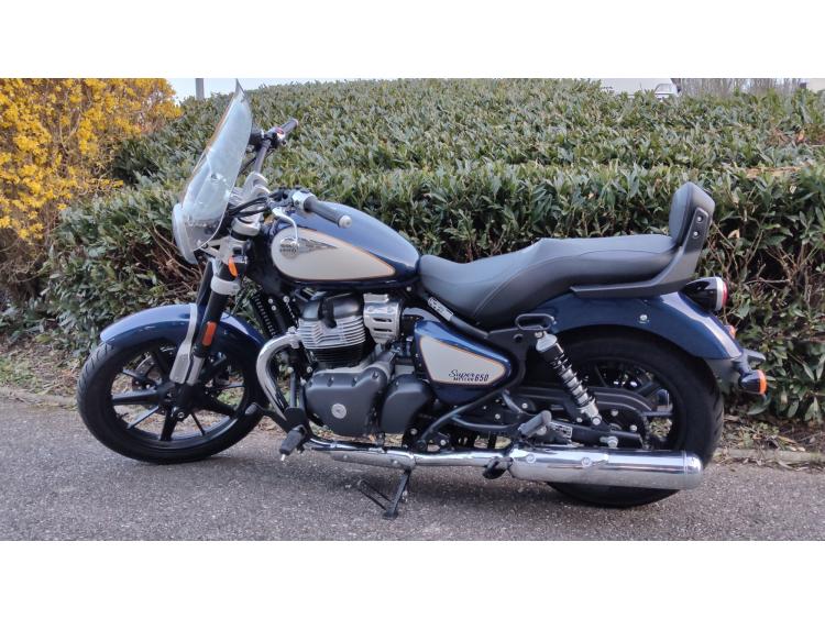 ROYAL ENFIELD SUPERMETEOR 650 CELESTIAL BLUE MOTORS 54
