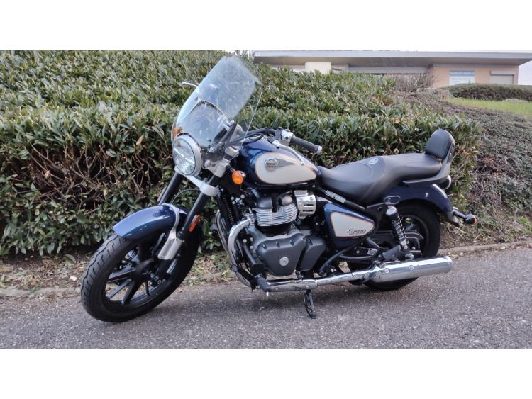 ROYAL ENFIELD SUPERMETEOR 650 CELESTIAL BLUE MOTORS 54