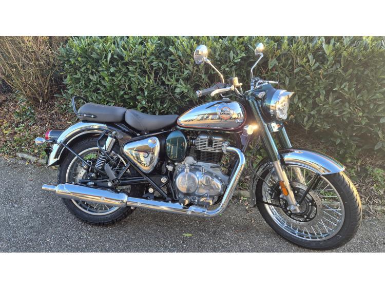 ROYAL ENFIELD CLASSIC 350 CHROME EMERALD MOTORS54