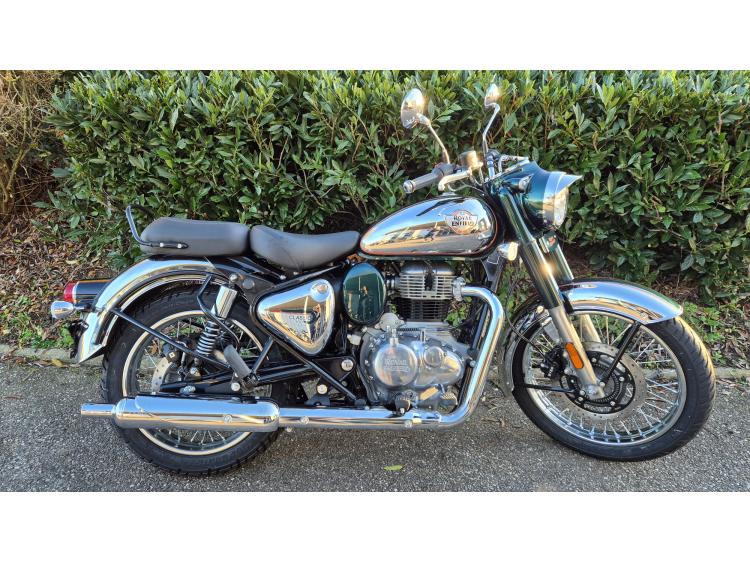 ROYAL ENFIELD CLASSIC 350 CHROME EMERALD MOTORS54