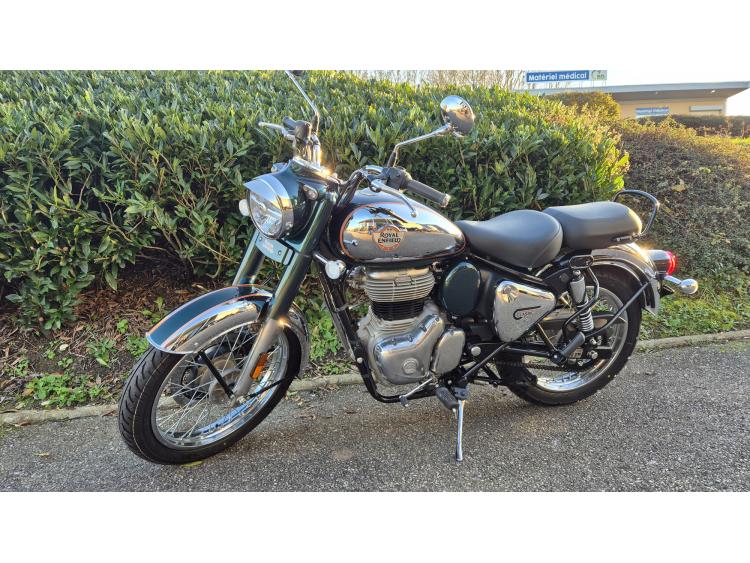 ROYAL ENFIELD CLASSIC 350 CHROME EMERALD MOTORS54